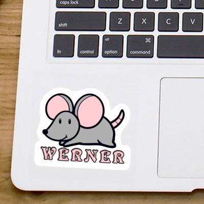 Maus Aufkleber Werner Laptop Image