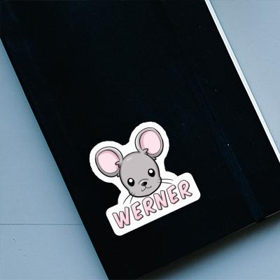 Werner Sticker Mouse Notebook Image