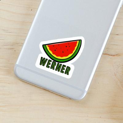 Wassermelone Sticker Werner Notebook Image