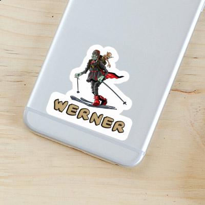Telemarker Sticker Werner Image