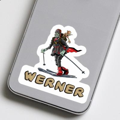 Werner Autocollant Télémarqueur Laptop Image