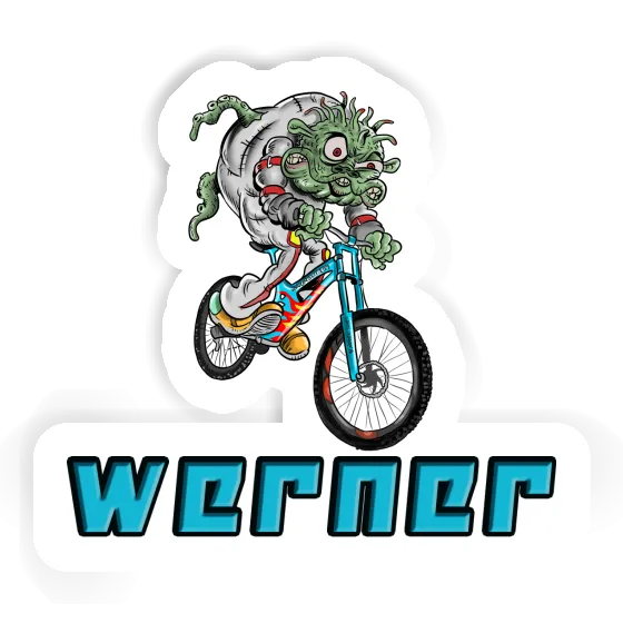 Werner Aufkleber Downhill-Biker Gift package Image