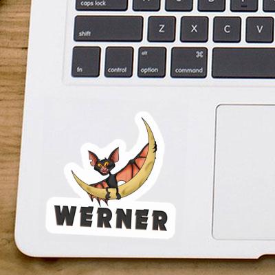 Werner Autocollant Chauve-souris Laptop Image