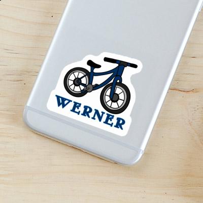 Sticker Bicycle Werner Image