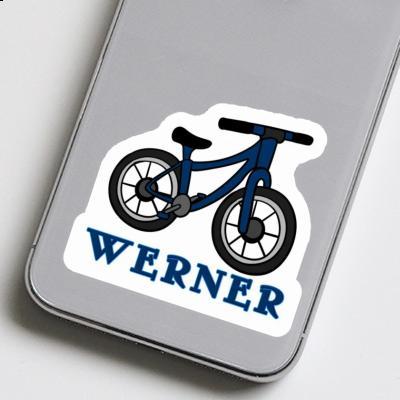 Sticker Bicycle Werner Notebook Image