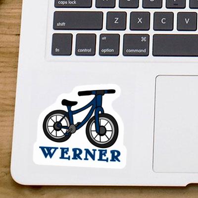 Sticker Bicycle Werner Notebook Image