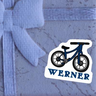 Sticker Bicycle Werner Laptop Image