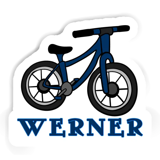 Sticker Bicycle Werner Image