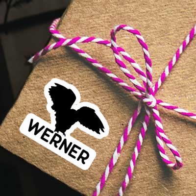 Owl Sticker Werner Notebook Image