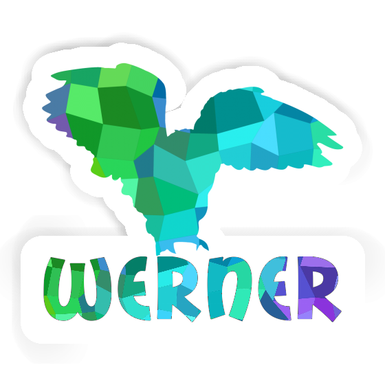 Aufkleber Eule Werner Gift package Image
