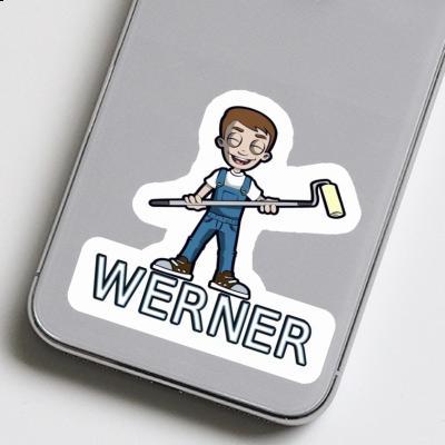 Painter Sticker Werner Notebook Image