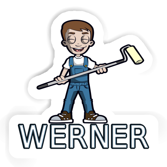 Maler Sticker Werner Notebook Image