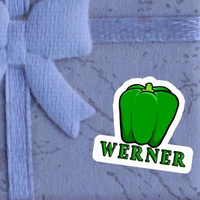 Sticker Paprika Werner Gift package Image
