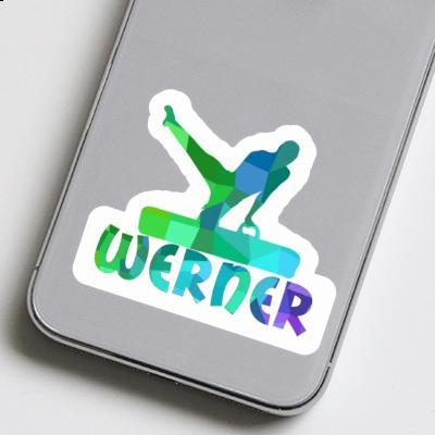 Sticker Werner Gymnast Image