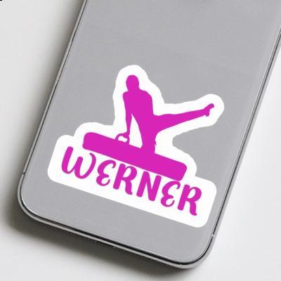 Autocollant Gymnaste Werner Notebook Image