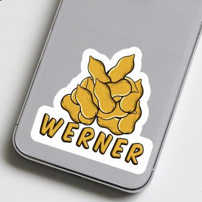 Nuss Sticker Werner Laptop Image