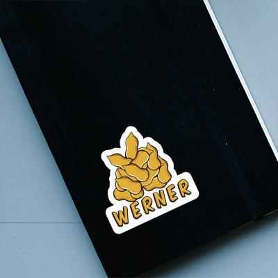 Nut Sticker Werner Notebook Image