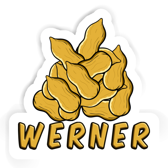 Nut Sticker Werner Notebook Image