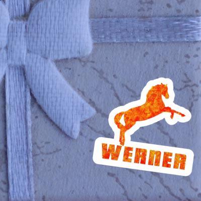 Sticker Werner Pferd Gift package Image