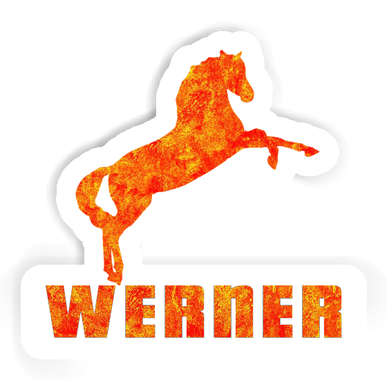 Sticker Werner Pferd Gift package Image