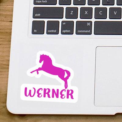 Sticker Horse Werner Image