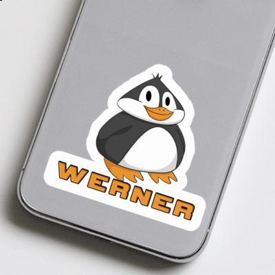 Werner Sticker Pinguin Notebook Image