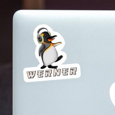 Pinguin Sticker Werner Notebook Image