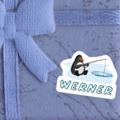 Werner Autocollant Pingouin pêcheur Gift package Image