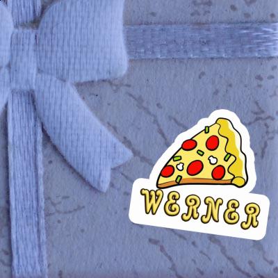 Autocollant Werner Pizza Notebook Image