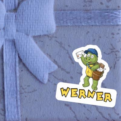 Postier Autocollant Werner Gift package Image