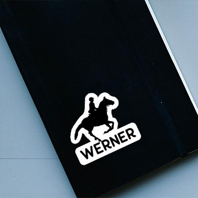 Reiterin Sticker Werner Notebook Image