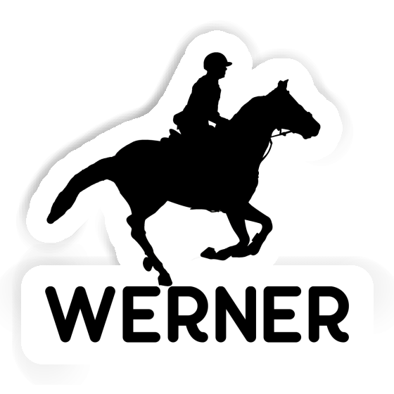 Reiterin Sticker Werner Notebook Image