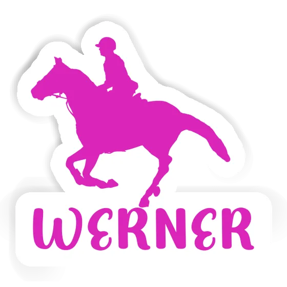 Werner Sticker Reiterin Gift package Image