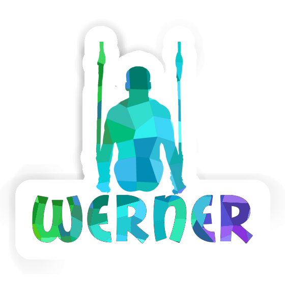Ring gymnast Sticker Werner Laptop Image