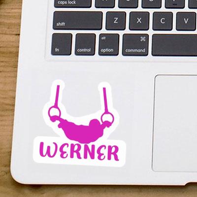Sticker Werner Ring gymnast Laptop Image