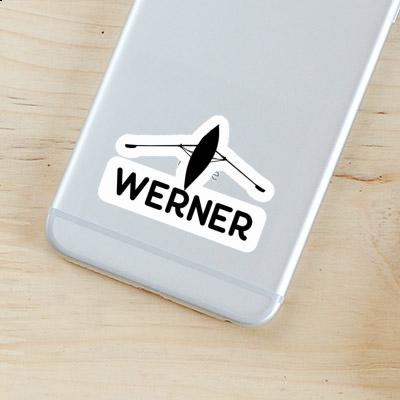 Werner Sticker Rowboat Image