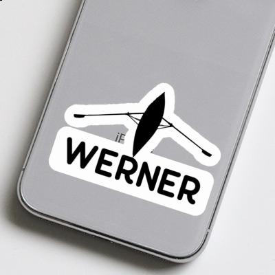 Sticker Ruderboot Werner Notebook Image
