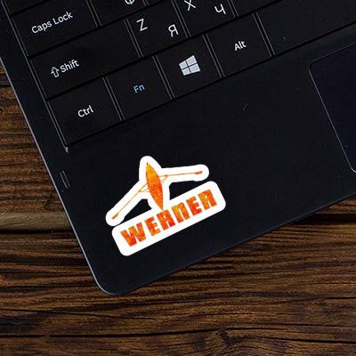 Sticker Rowboat Werner Laptop Image