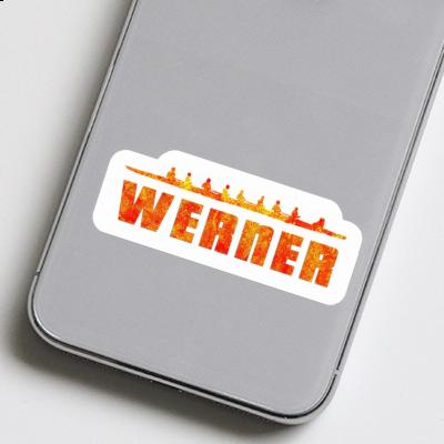 Sticker Werner Rowboat Laptop Image