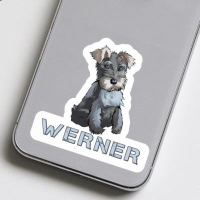 Autocollant Werner Schnauzer Gift package Image