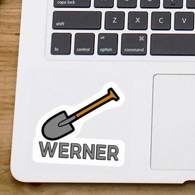 Sticker Schaufel Werner Gift package Image