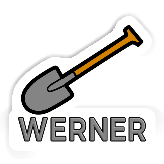 Werner Autocollant Pelle Laptop Image