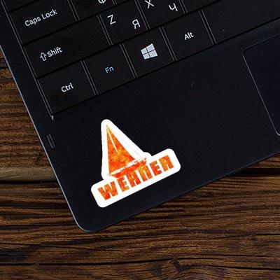 Sailboat Sticker Werner Laptop Image