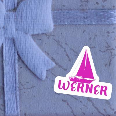 Sailboat Sticker Werner Image