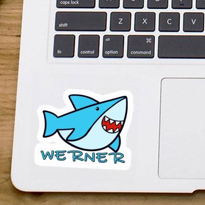 Sticker Shark Werner Notebook Image
