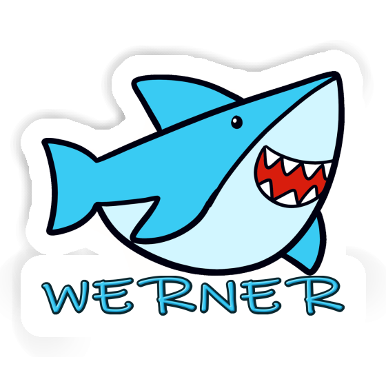 Autocollant Requin Werner Notebook Image