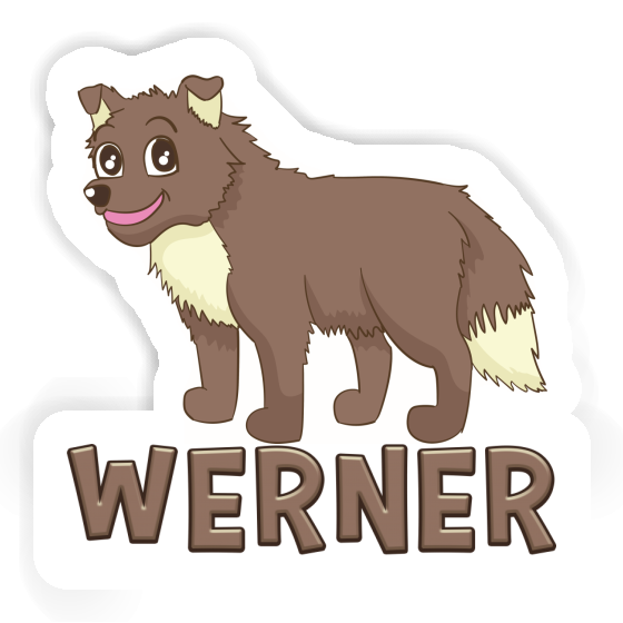 Werner Aufkleber Hirtenhund Image