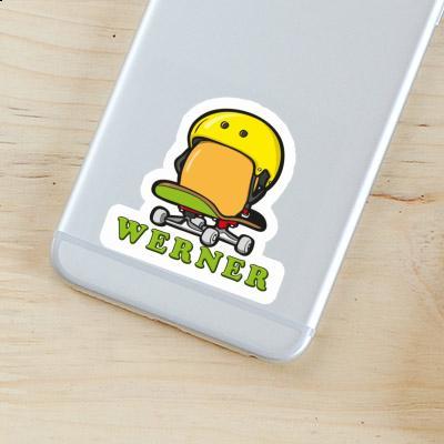 Sticker Werner Skateboard Egg Gift package Image