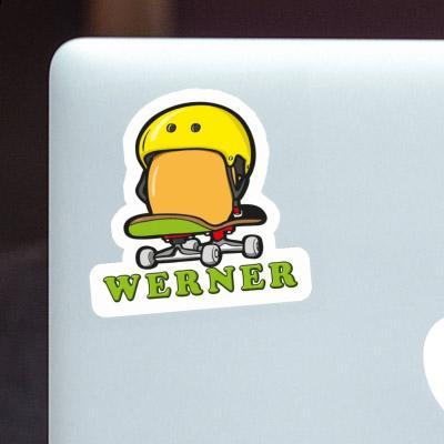 Sticker Werner Skateboard-Ei Gift package Image