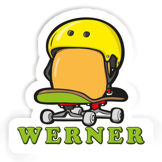 Sticker Werner Skateboard-Ei Gift package Image